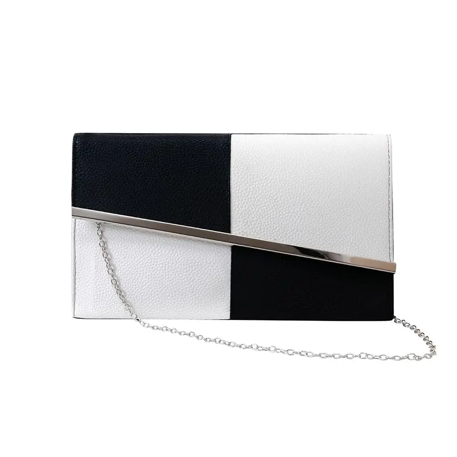 Women Glistening Evening Clutch Bags Sequin Envelope Handbag